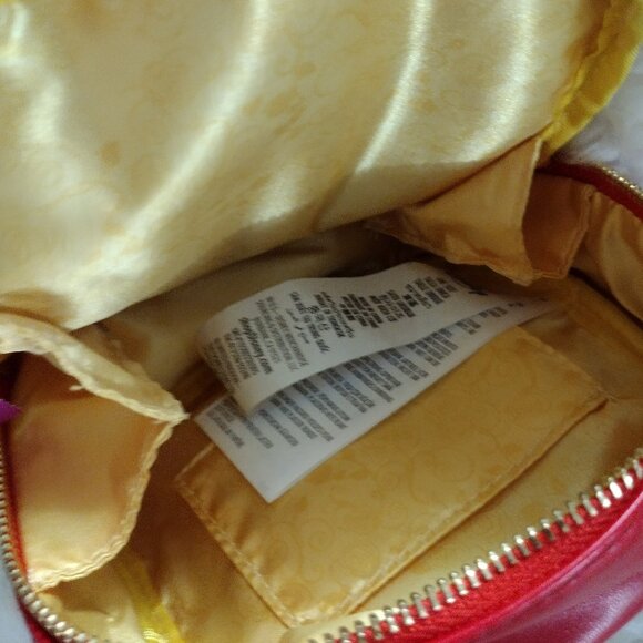 Disney iLY 4EVER Red Rose Crossbody Bag Faux Leather Floral Camera Bag - Picture 4 of 10